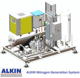 Generatore di Azoto - Nitrogen Generation System - Alkin Compressors Italia